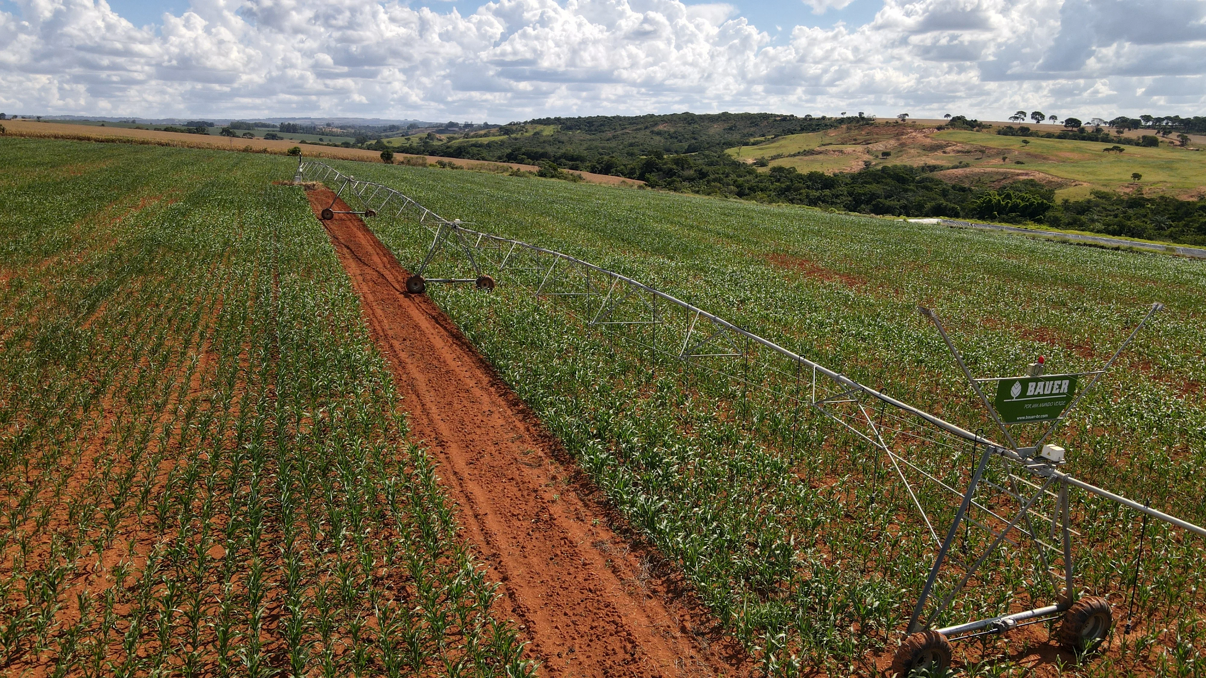 Fazenda Com Pivô Para Hf E Cereais