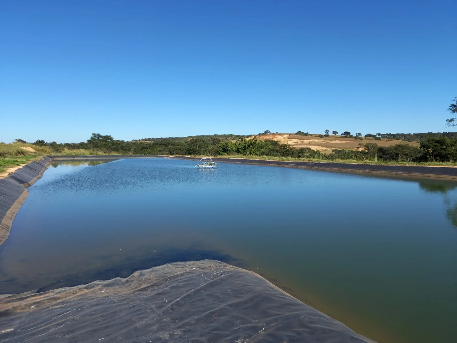 Fazenda Com Pivô Para Hf E Cereais