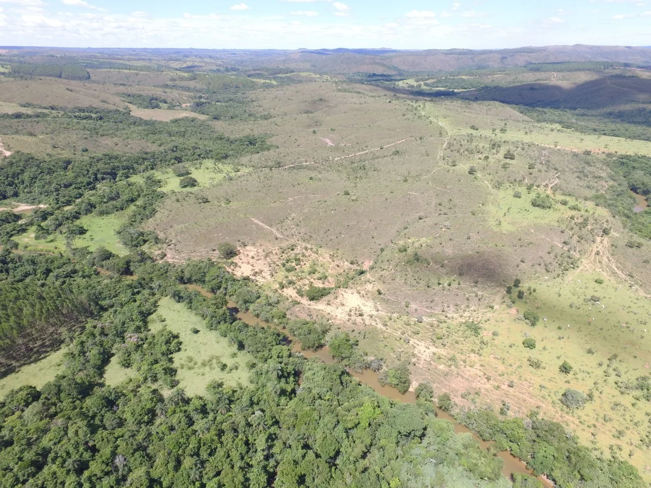 Fazenda Para Gado E Plantio Entre Coromandel E Patrocinio