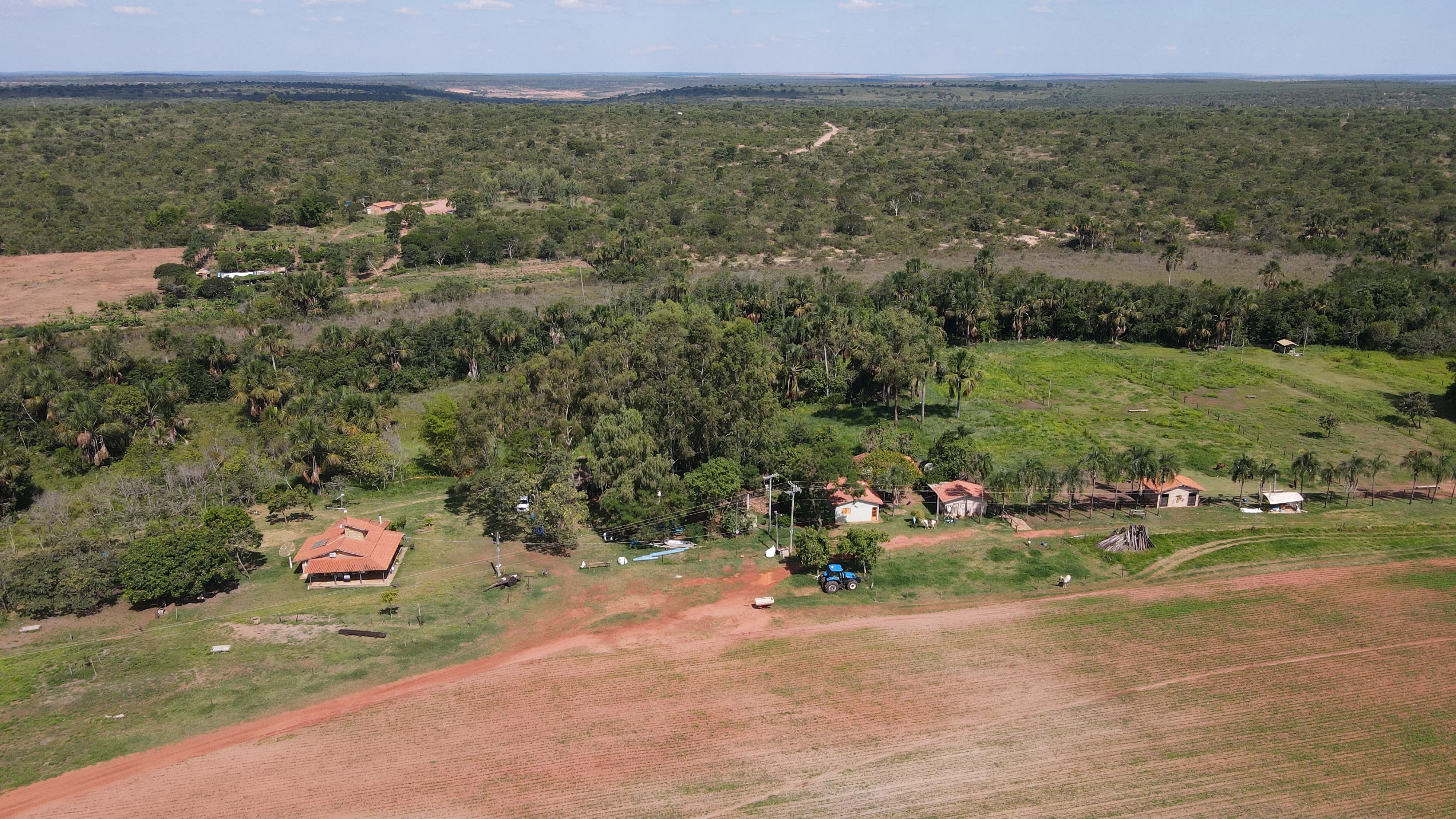 Fazenda Com Pivôs Em João Pinheiro / Mg