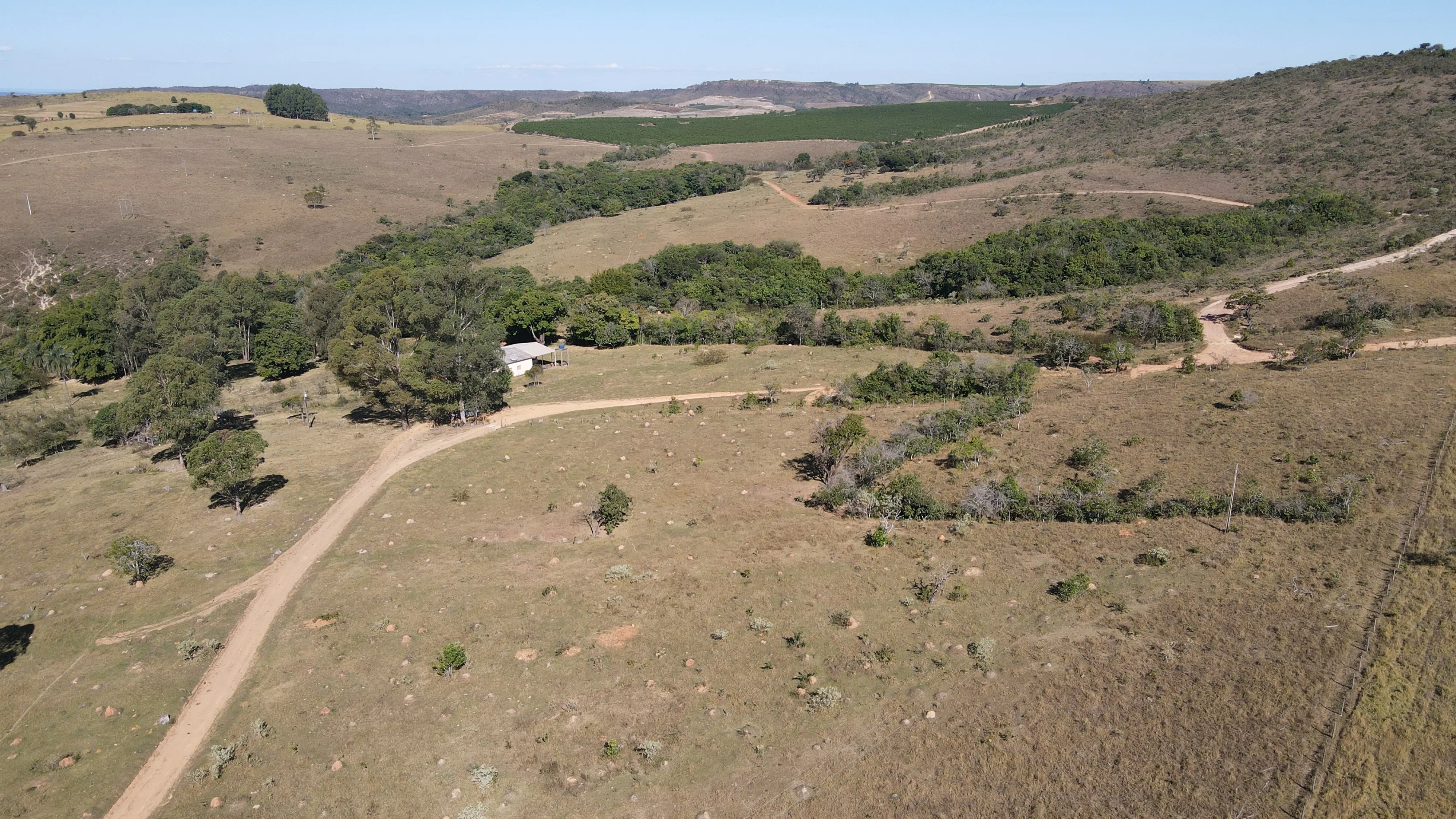 FAZENDA CULTIVADA NA ZONA RURAL DE PATROCÍNIO/MG